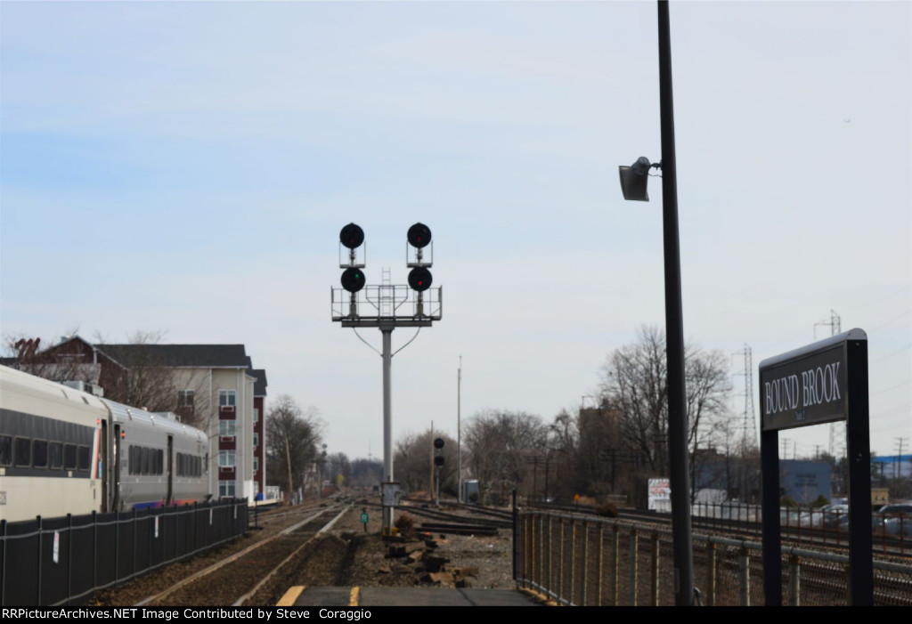 Limited Clear & Departing Train